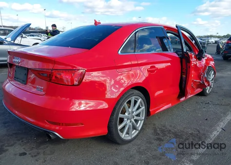 2016 Audi A3 2.0T Premium z USA, uszkodzony, nr VIN WAUJ8GFF6G1005612